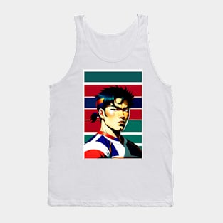 Japanese Rugby Print Tank Top